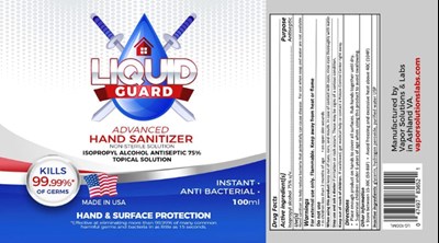 Liquid 100 ml Label - Liquid 100 ml